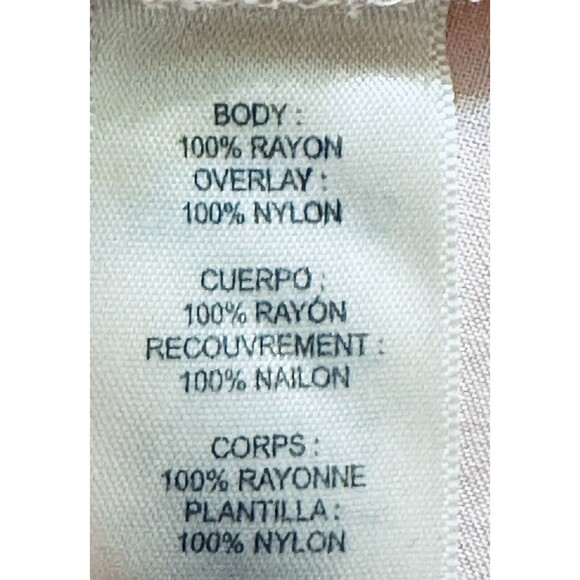 NWT Chico's Size 2 US L Pink Lace Dreams Licia 3/4 Sleeve Blouse Feminine - Picture 9 of 10